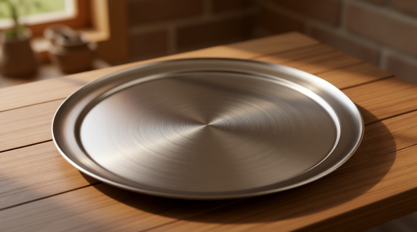 American Metalcraft TP12 TP Series 18-Gauge Aluminum Standard Weight Wide Rim Pizza Pan, 12-Inch