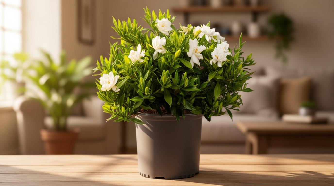 Shrub Frostproof Gardenia 2.5 Qt, White Blooms