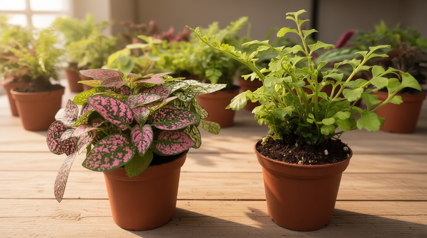 Mini Terrarium Plants (2 Plants) Fairy Garden Plants (Assorted Varieties) (2" Pots)