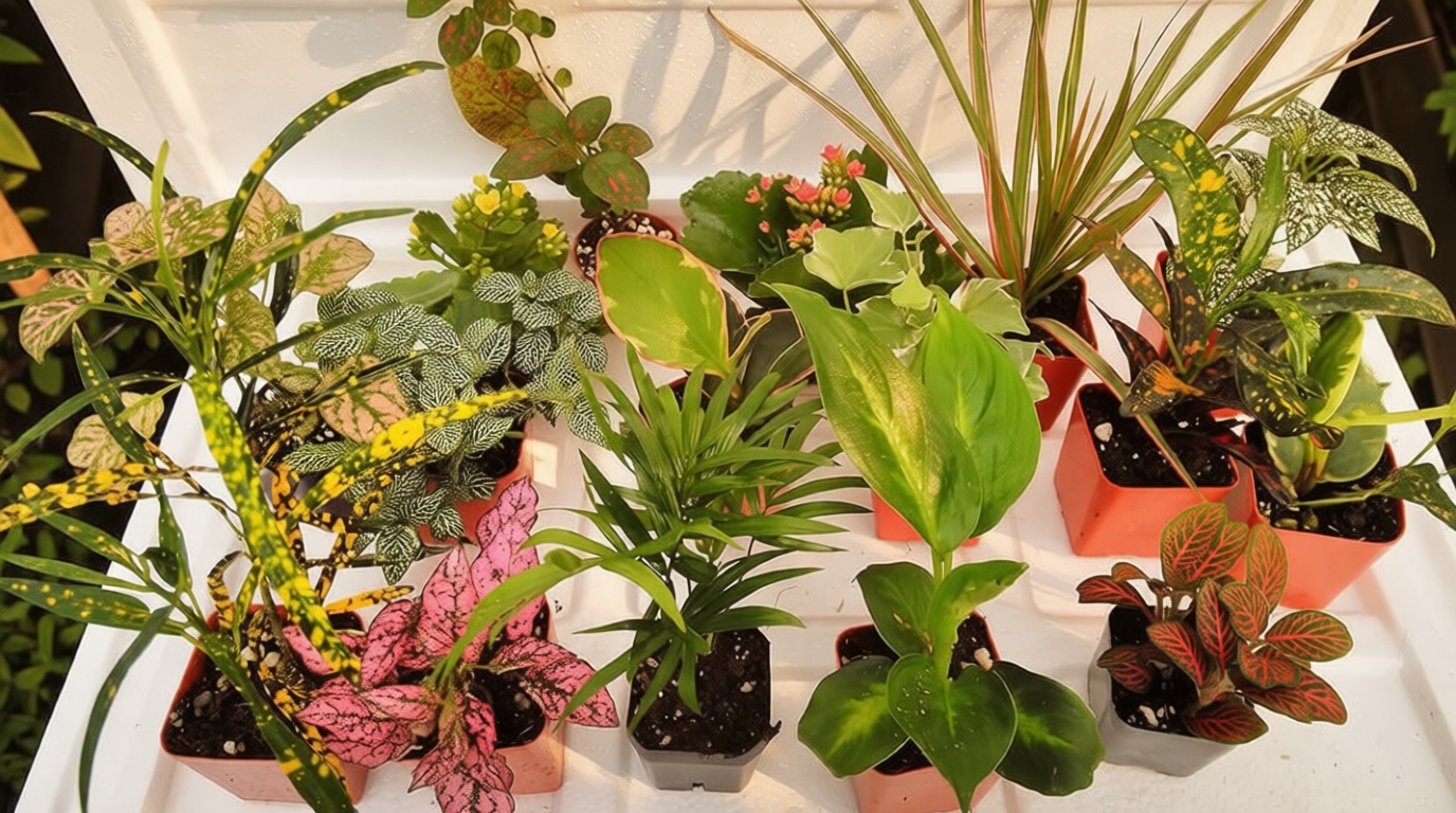 Terrarium & Fairy Garden Plants - 5 Plants in 2.5 (Is Approximately 4 to 6 Inches Height of the Plant)