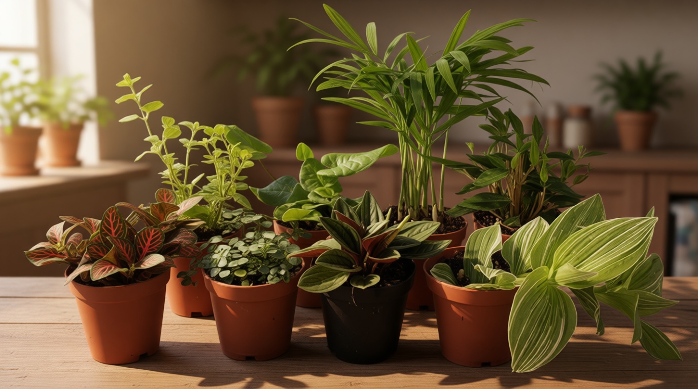 Terrarium & Fairy Garden Plants - 8 Plants in 2" pots