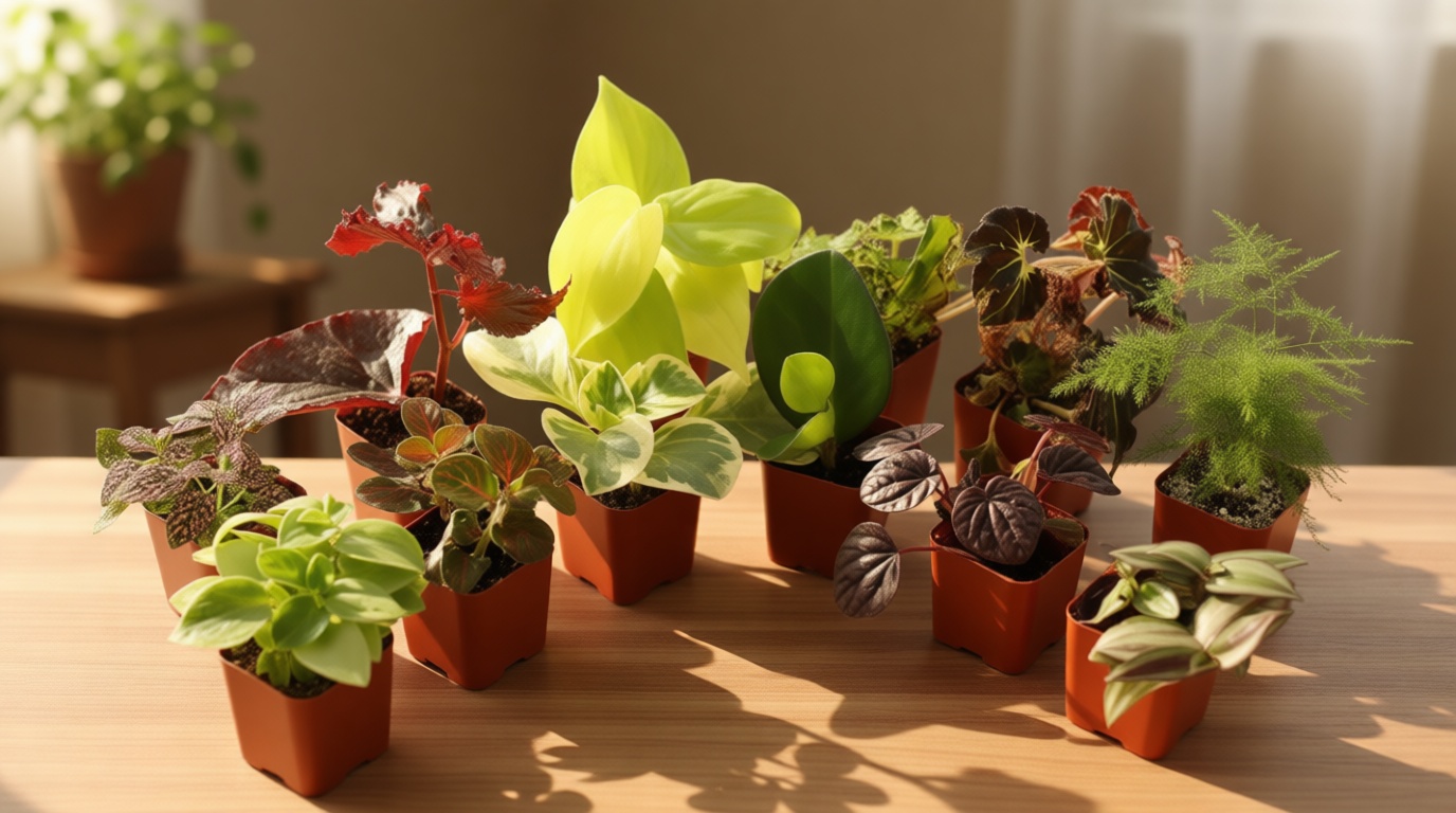 Altman Plants Live Houseplants (12PK), Indoor Plants for Delivery Prime, Live Plants and Gardening Gifts for Plant Lovers, Planters for Indoor Plants with Potting Soil, Live House Plants Indoors Live