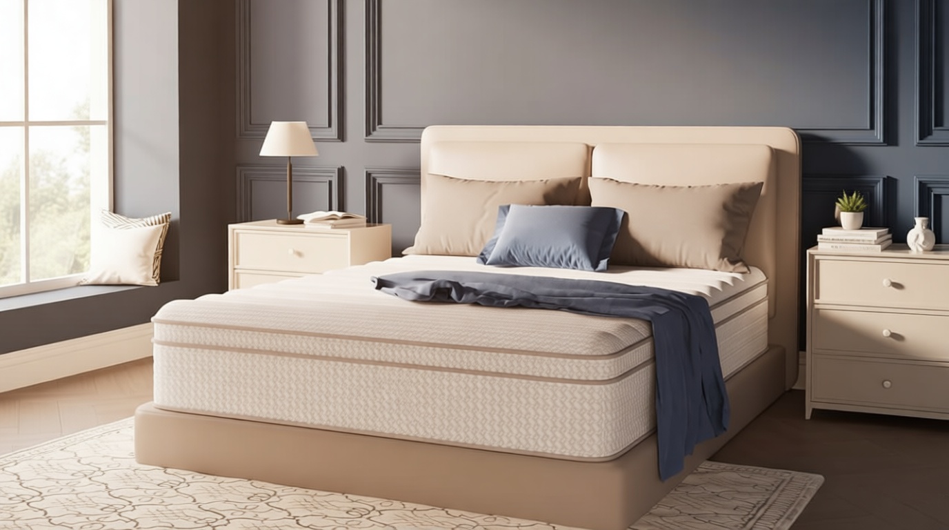 Avenco Queen Mattress 12 Inch in a Box, Queen Size Medium Plush Mattresses with Pocket Spring Smarts Coil Hybrid Colchones for Pressure Relief, CertiPUR-US Certified OEKO-TEX STANDARD 100
