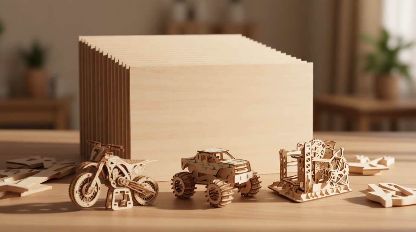 18 Pack 12x24x1/8 Inch Basswood Sheets, Large Size Basswood for Laser Cutting & Engraving, Plywood Wood Board Unfinished Wood Sheets for Crafts, DIY Architectural Models, Wood Burning, and Painting.