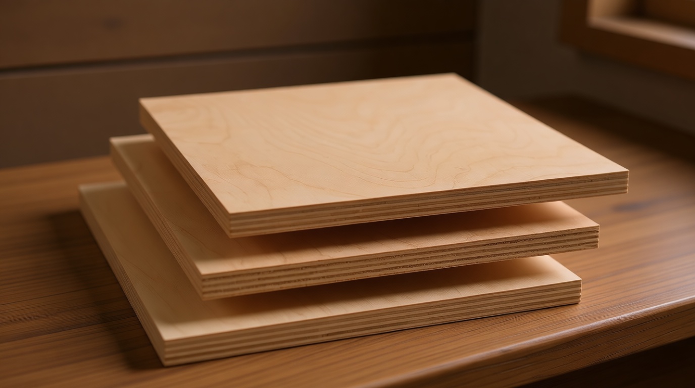 Baltic Birch Plywood 8 x 12 x 1/2 Inch - 12 mm Craft Wood, Pack of 2 B/BB Grade, Stronger Than Basswood Sheets or Balsa Wood, Perfect for Laser, CNC Cutting, Wood Shelves, by Woodpeckers