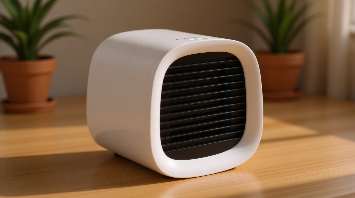 Evapolar evaCHILL Portable Air Conditioners - Portable AC Unit - Small Personal Evaporative Air Cooler & Fan for Desk, Office, Car, Camping, White