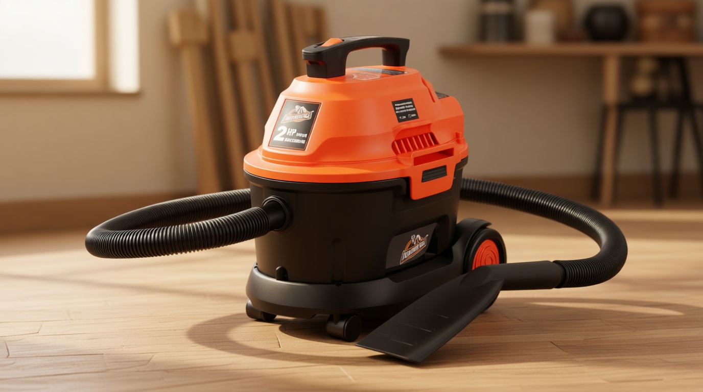 Armor All AA255W Wet/Dry Utility Vac 2.5 Gallon, 2.5-Gallon,120 Volts (AC), Orange/Black