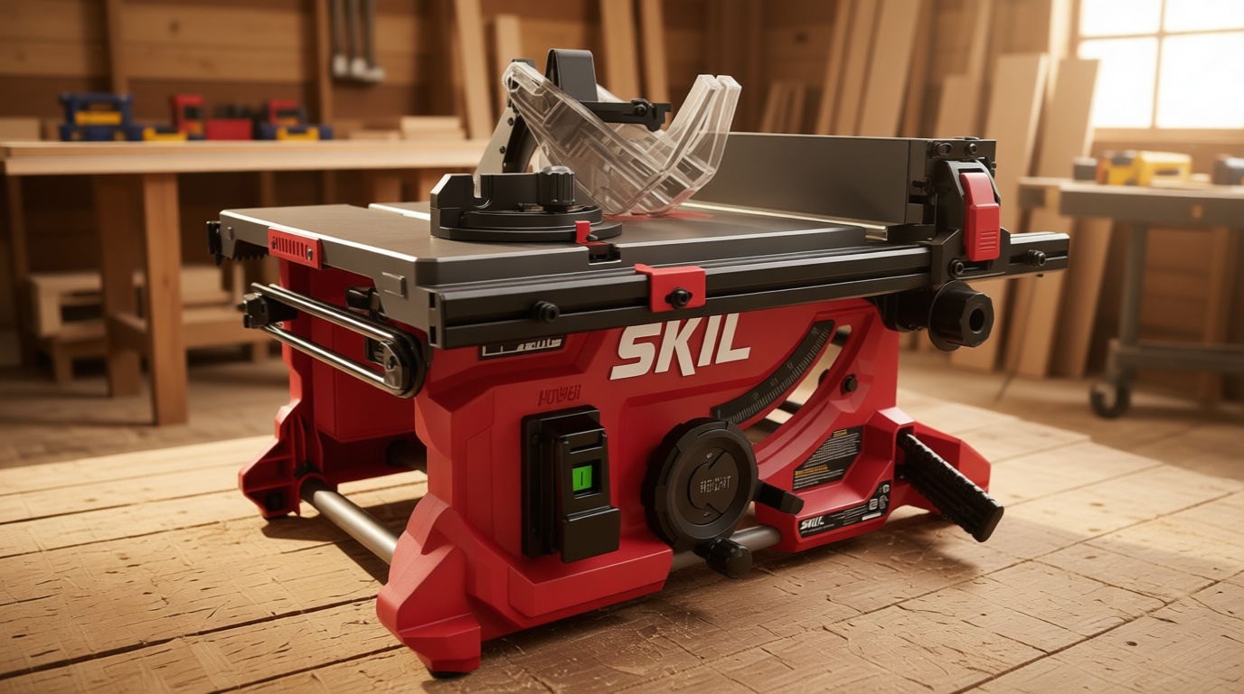 SKIL 15 Amp 8-1/4" Compact Portable Jobsite Table Saw (Stand SFS0001 Sold Separately)-TS6308-00