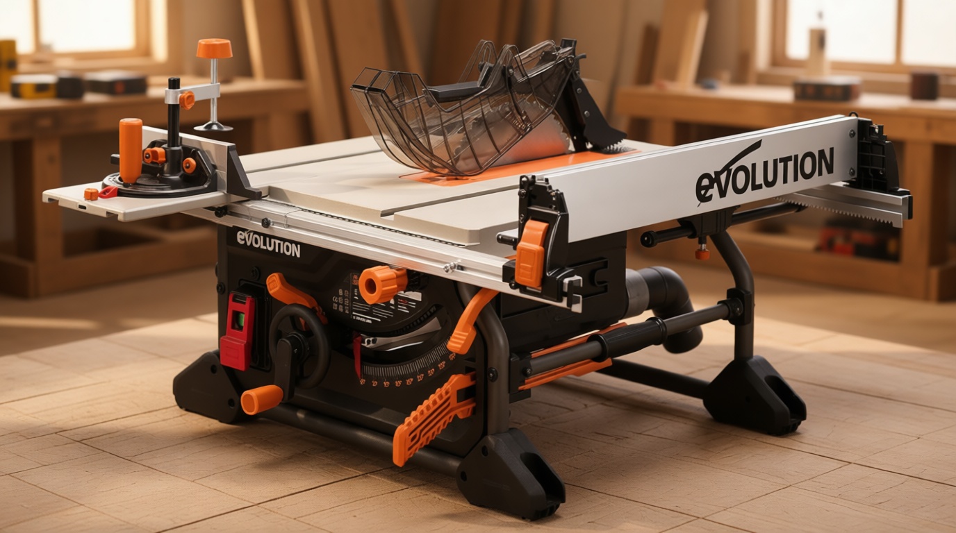 Evolution R10TS 10" Jobsite Table Saw