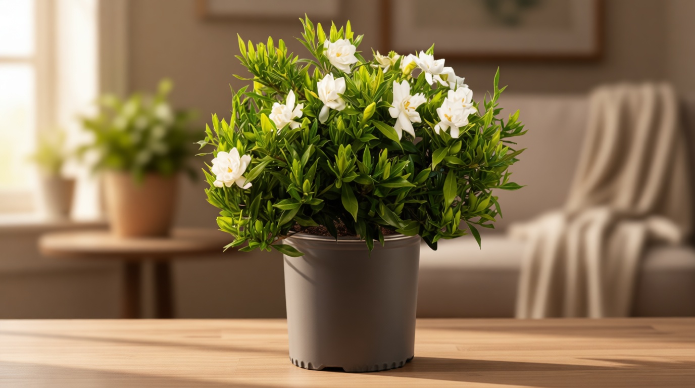 Shrub Frostproof Gardenia 2.5 Qt, White Blooms