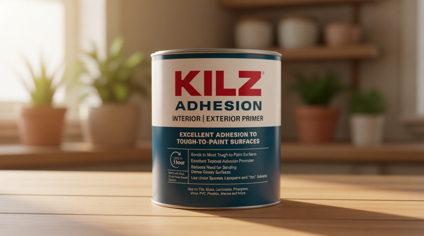KILZ Adhesion Primer, Interior/Exterior, 1 Quart
