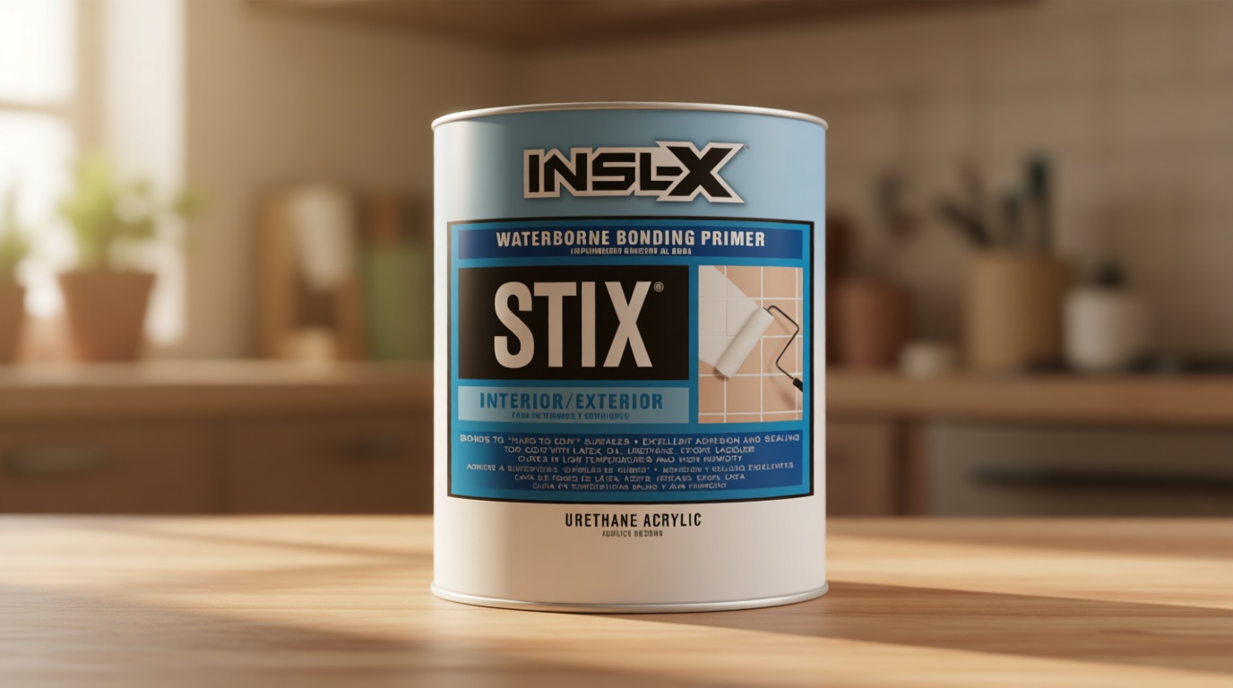 INSL-X SXA11009A-04 Stix Acrylic Waterborne Bonding Primer, 1 Quart, White