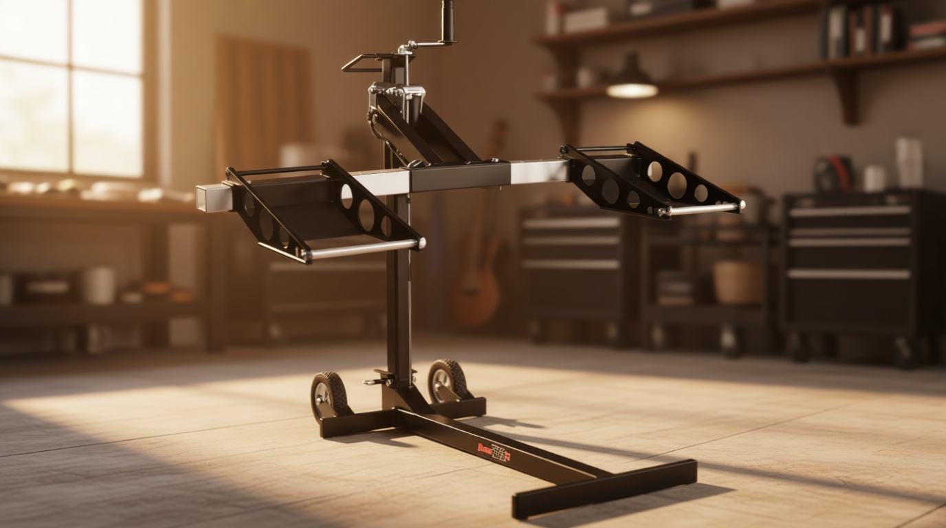 MoJack MJ750XT Professional Zero Turn Radius Lawn Mower Lift - 750 Pound Lift Capacity, Universal Capacity for Tractors & ZTR Mowers, for Safe & Efficient Maintenance