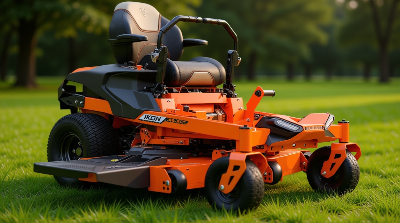 Ariens IKON SELECT (52") 23HP Kawasaki Zero Turn Mower, orange