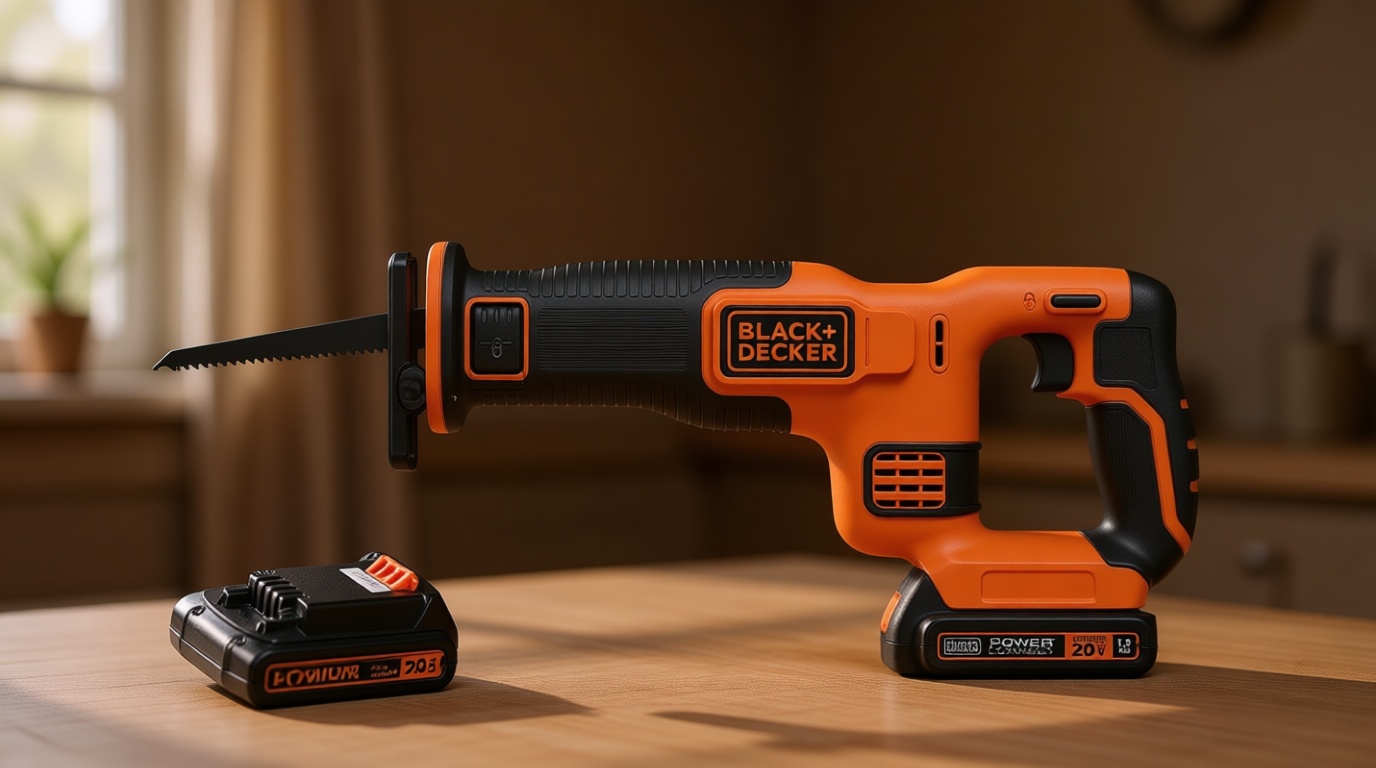 BLACK+DECKER 20V MAX* Cordless Reciprocating Saw Kit (BDCR20C)