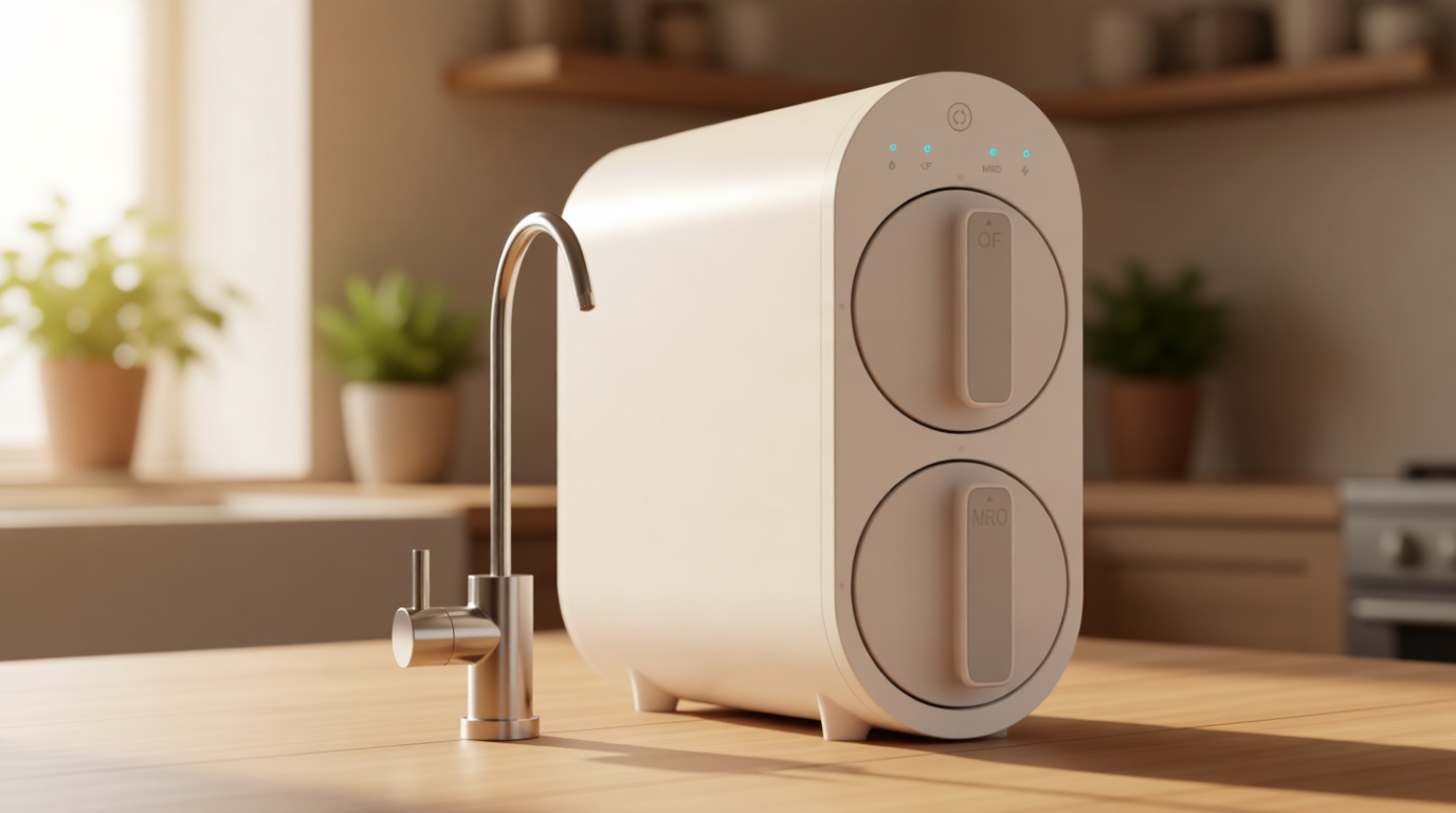 Waterdrop G2 Reverse Osmosis System, 7 Stage Tankless RO Water Filter System, Under Sink Water Filtration System, 400 GPD, 1:1 Pure to Drain, Reduces TDS, FCC Listed, USA Tech