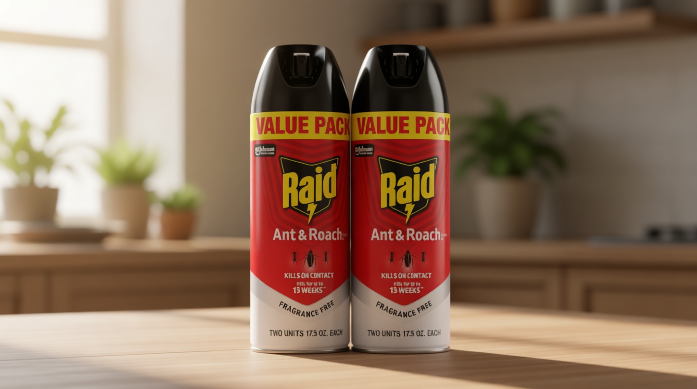 SJN697322 - Raid Ant Roach Killer - Fragrance-Free