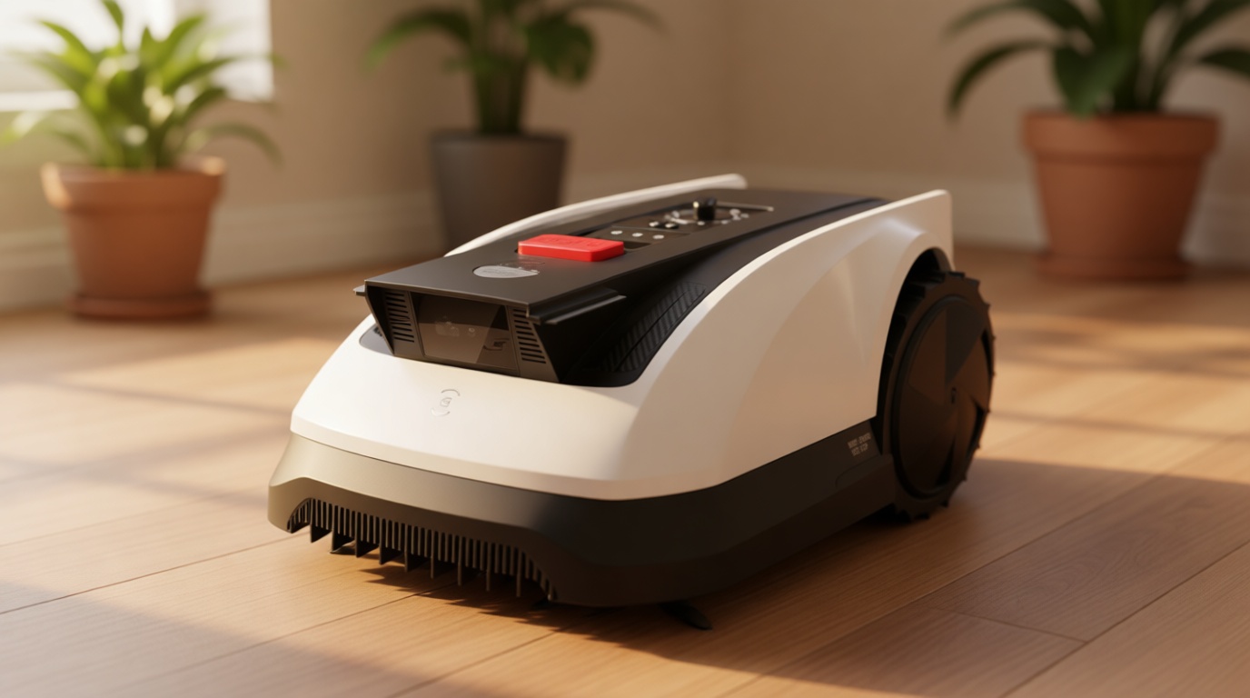 ECOVACS Goat O1000 RTK Robot Lawn Mower, Perimeter Wire Free Vision Robotic Lawnmower for 1/4 Acres Lawn, Automated Mapping, APP Control, 3D Obstacle Avoidance, Zero-Edge Cutting