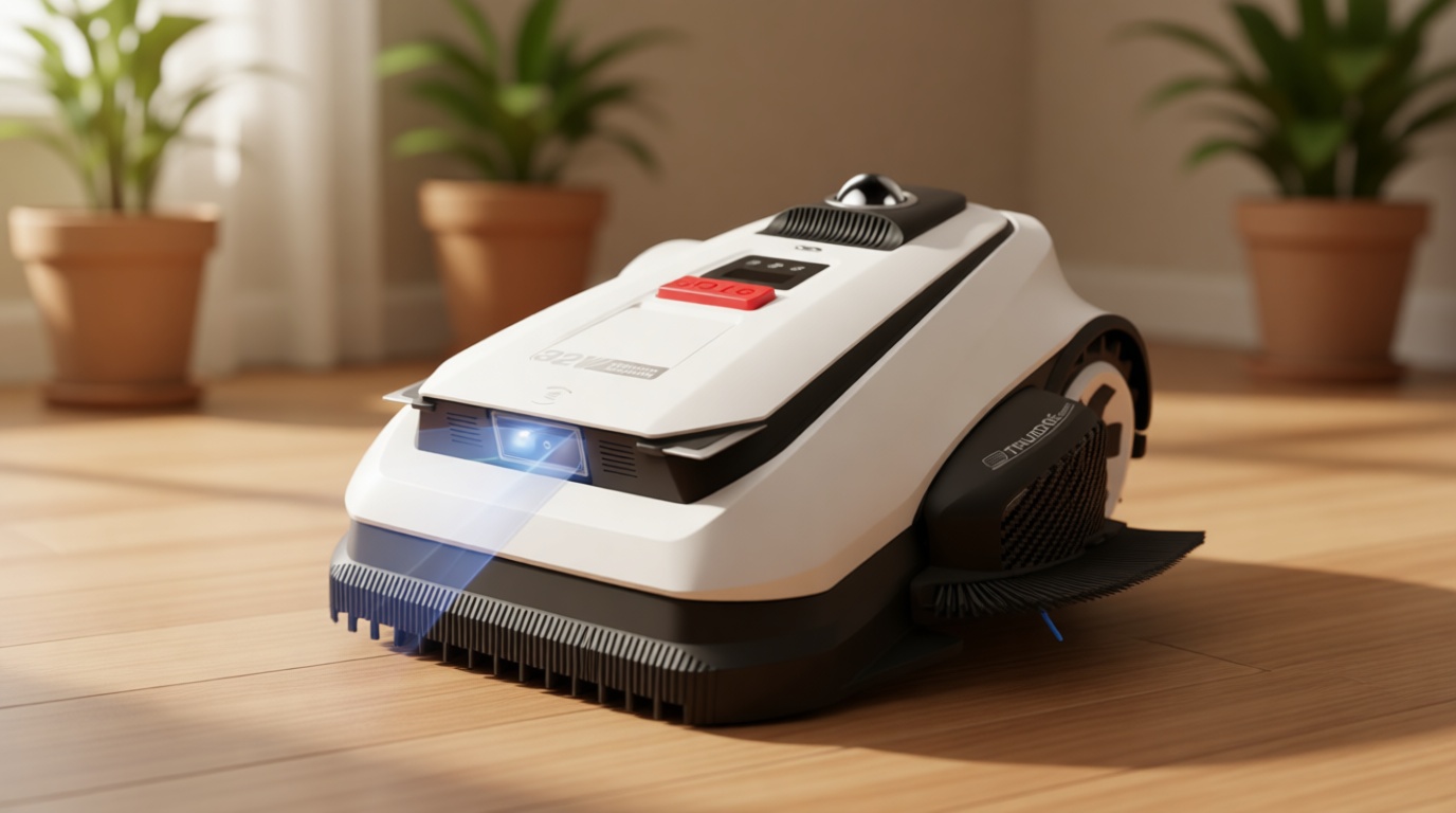 ECOVACS Goat A2000 LiDAR PRO Robotic Lawn Mower for Up to 1/2 Acre, Wire-Free with Dual-LiDAR Auto Mapping, Built-in TruEdge Edge Trimmer, AIVI 3D Obstacle Avoidance, Smart App Control