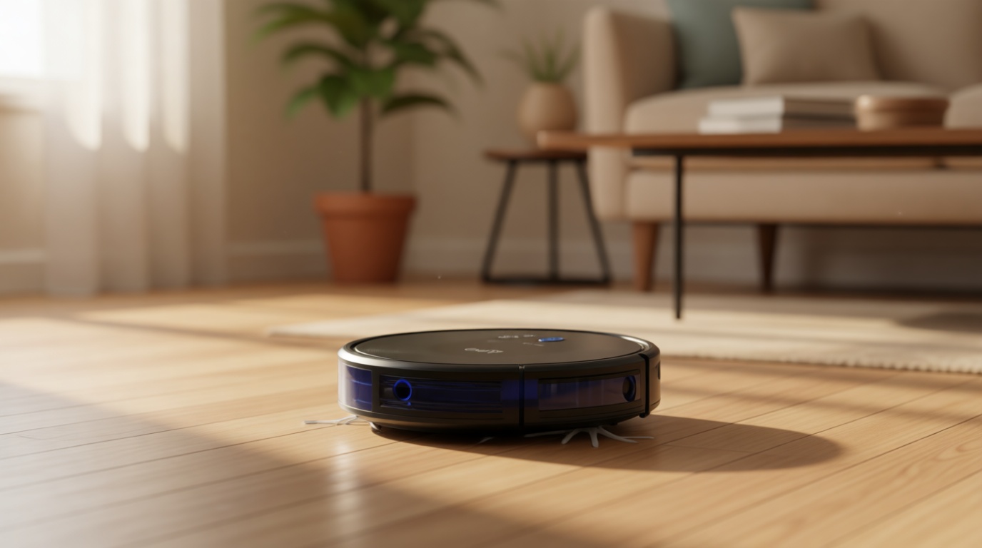 eufy Robot Vacuum 11S MAX, Super Thin, Powerful Suction, Quiet, Self-Charging Robotic Vacuum Cleaner, Cleans Hard Floors to Medium-Pile Carpets, Black