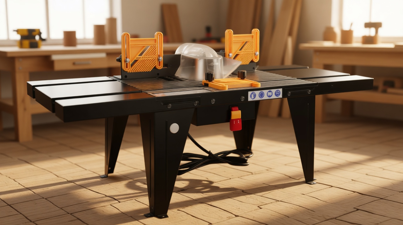 Leegol Electric Benchtop Router Table Wood Working Craftsman Tool (Router Table A)