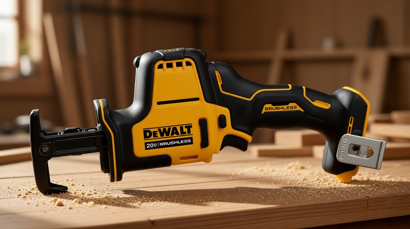 DEWALT ATOMIC 20V MAX* Reciprocating Saw, One-Handed, Cordless, Tool Only (DCS369B)