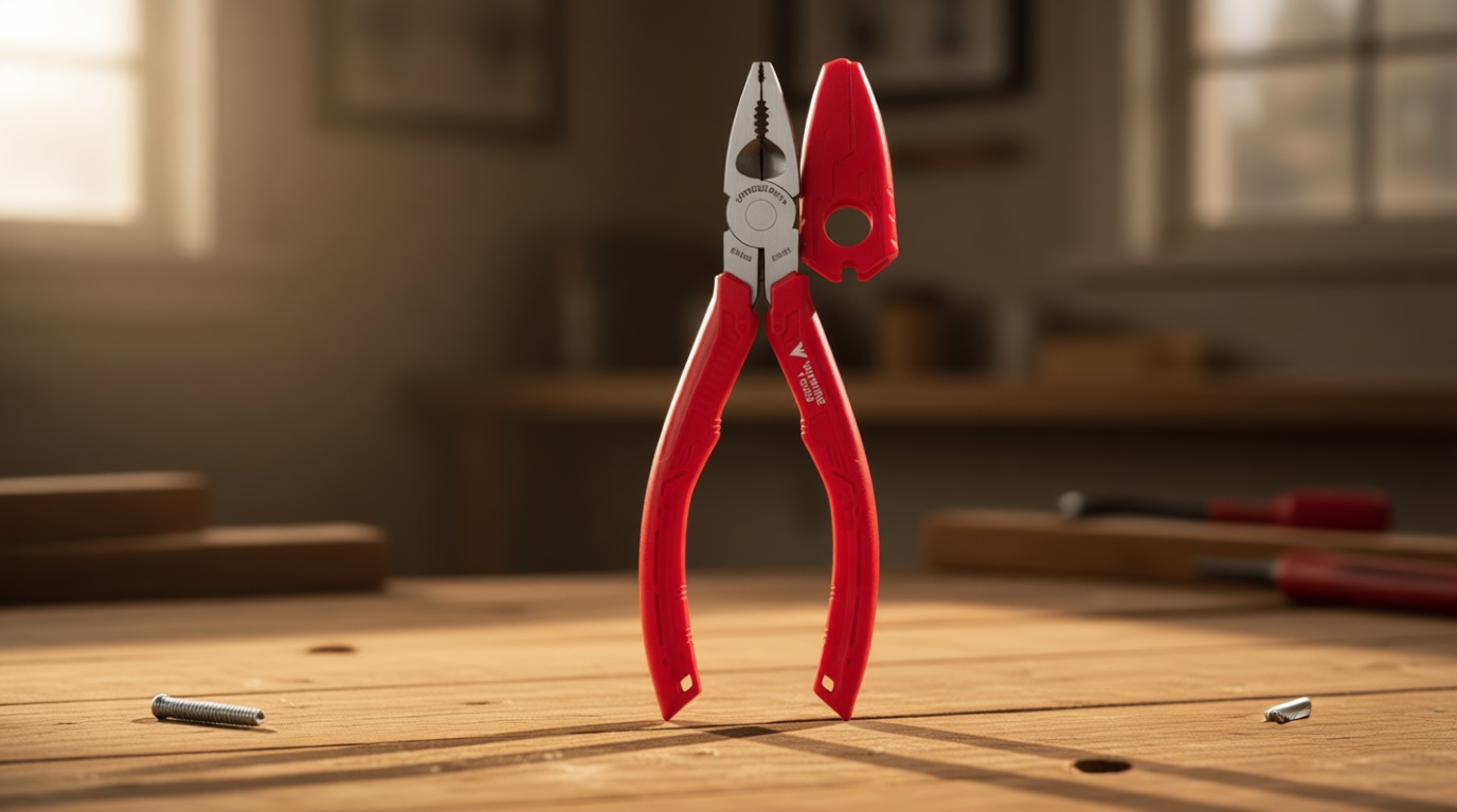 VAMPLIERS 6.25" Stripped Screw Extractor Pliers. Made in Japan. Time-Saving Screw Removal Tool Quickly Extracts Rusted, Stuck, Damaged Screws & Fasteners.