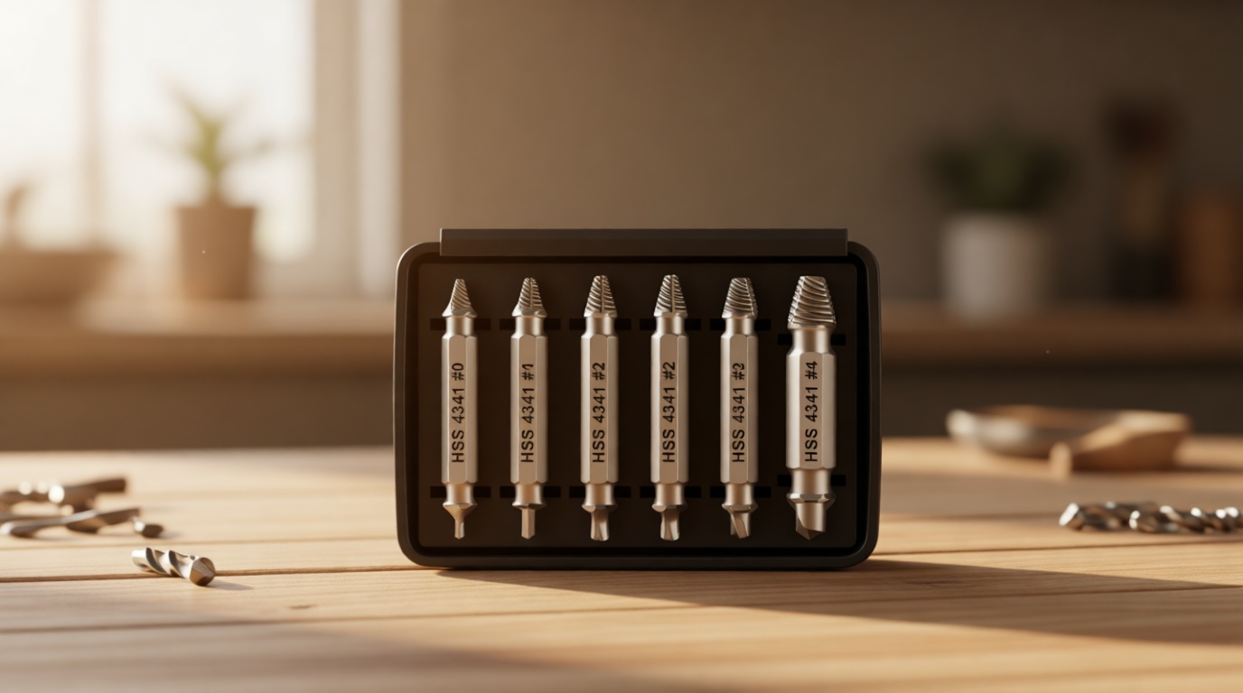 Gifts for Men,Damaged Screw Extractor Set,Fathers Day Gifts for Dad from Daughter Son,Mens Gifts for Dad,Husband,Stripped Screws Nuts & Bolts Drill Bit Tools for Easy Removal of Rusty Broken Screw