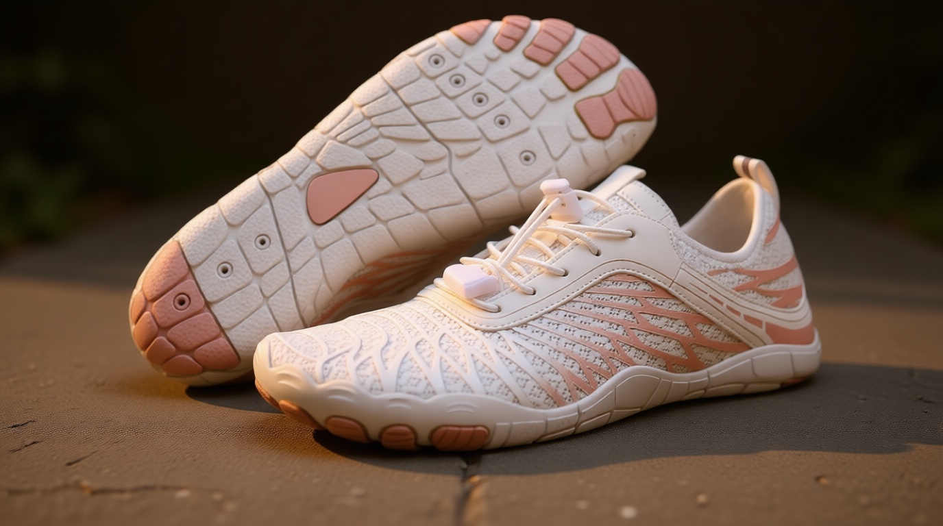 RUFONE Hike Barefoot Shoes for Women Men Breathable & Non-Slip Athletic Footwear Wide Toe Water Shoes,Designed for Walking,Running&Swimming