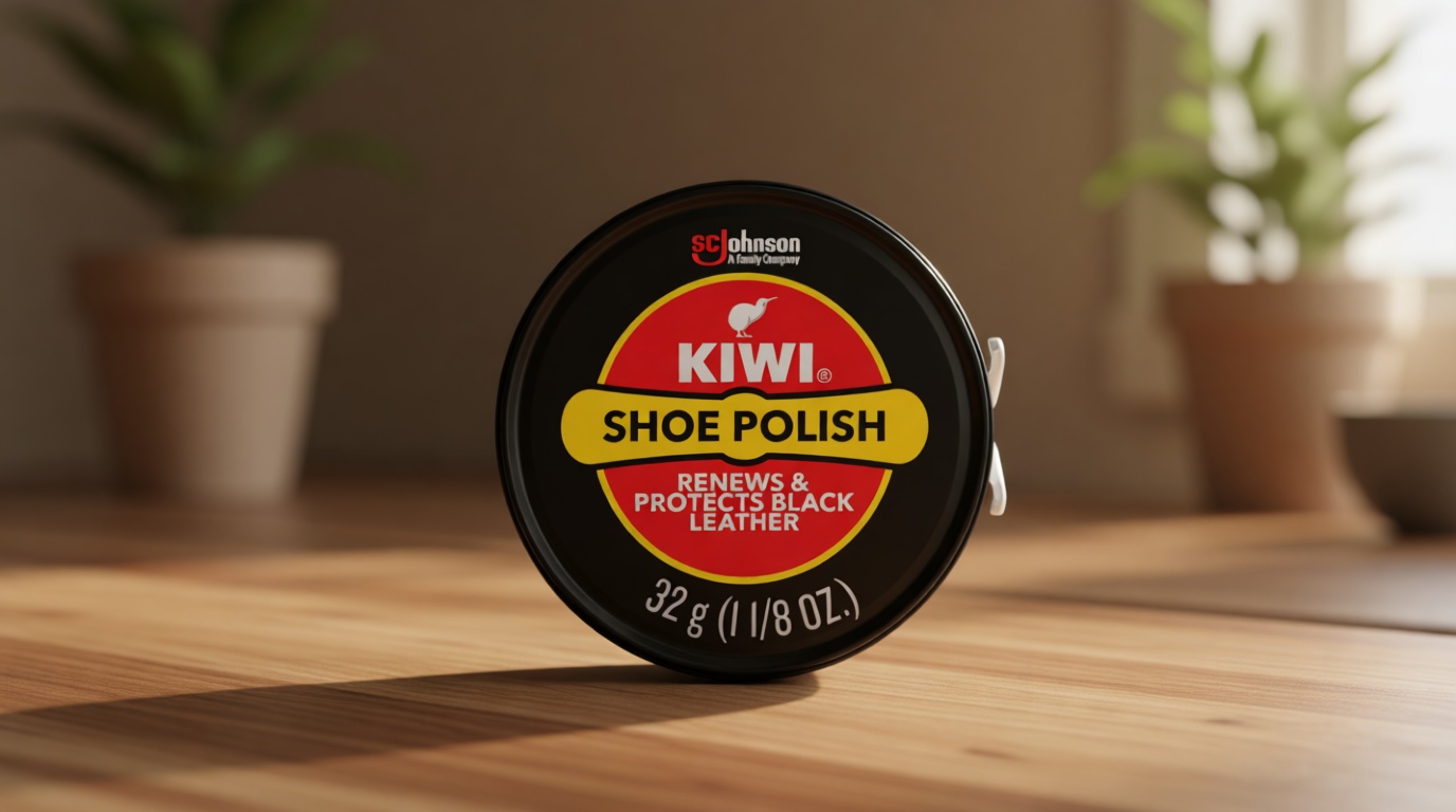 KIWI Kiwi Shoe Polish Paste Black by Kiwi