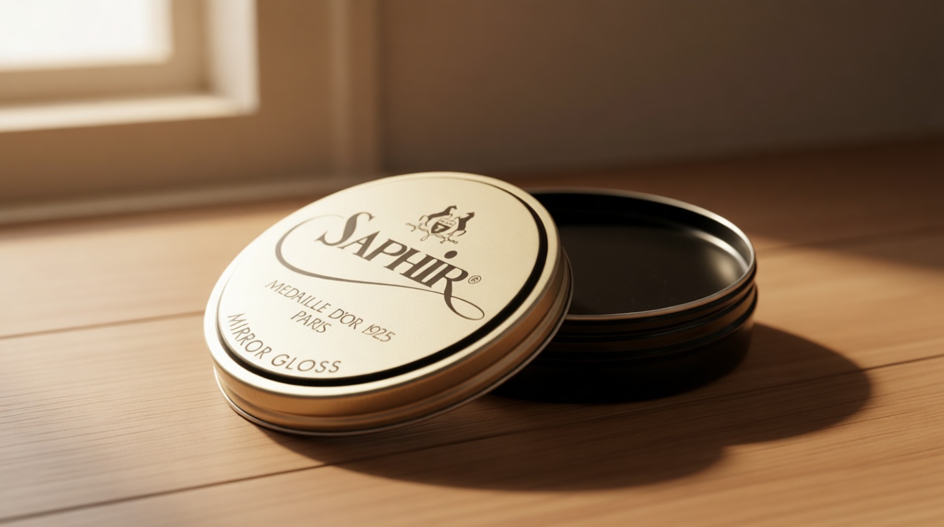 SAPHIR Medaille d’Or Mirror Gloss - Natural Wax Polish for Leather Shoes & Boots