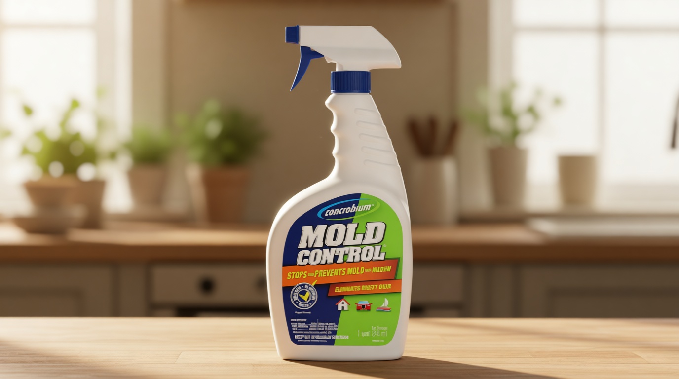 Concrobium Mold Control, 32 oz Spray – Eliminates & Prevents Mold – EPA-Registered, Bleach-Free, Odorless, VOC-Free