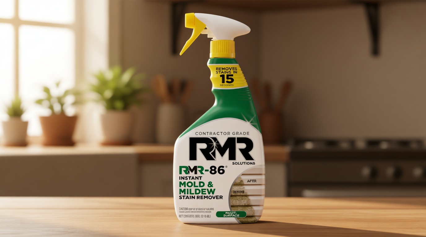 RMR-86 Instant Mold and Mildew Stain Remover Spray - Scrub Free Formula, 30 Fl Oz