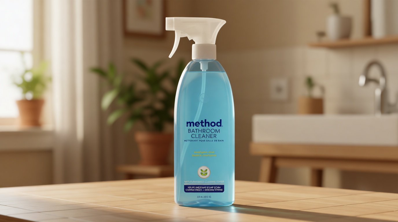 Method Bathroom Cleaner, Removes Mold + Mildew Stains, Eucalyptus Mint, 28 Fl Oz