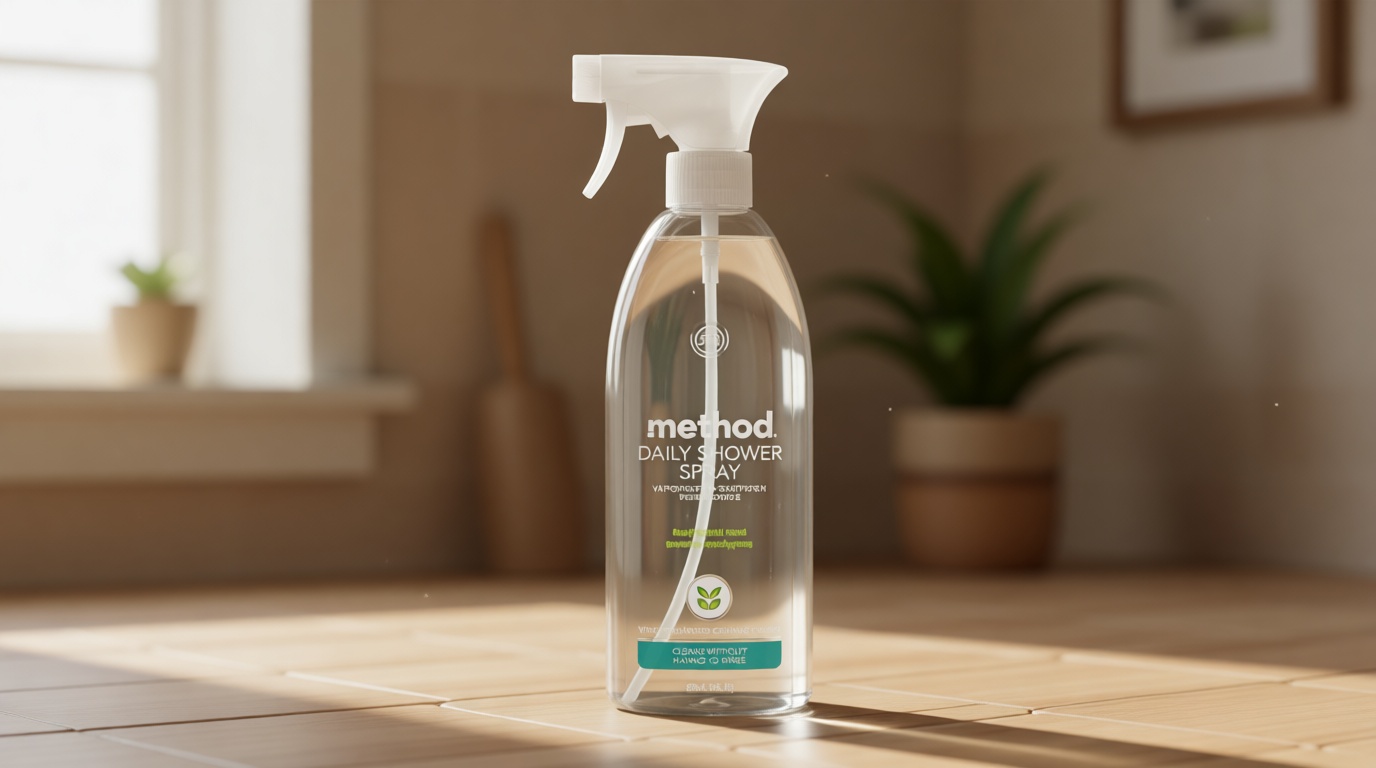Method Daily Shower Spray Cleaner, Eucalyptus Mint, For Showers, Tile, Fixtures, Glass and Tubs, fl 28 oz (Pack of 1)