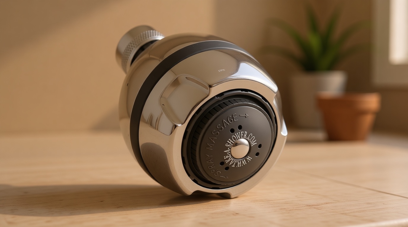 Extreme performance for low water pressure The Fire Hydrant Spa Short Chrome Massager Shower Head