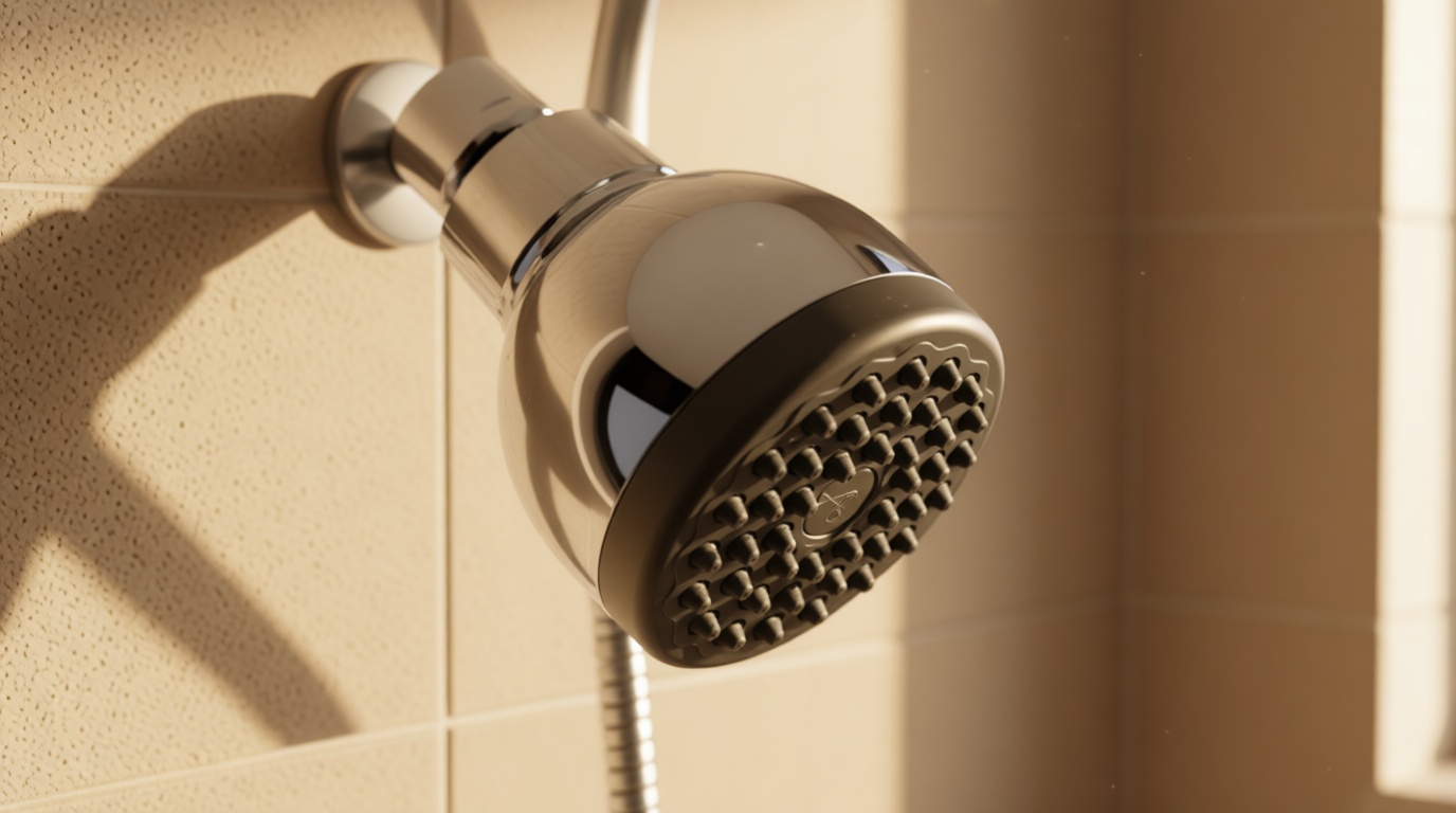 Aqua Elegante 3 Inch High Pressure Shower Head - Best Pressure Boosting, Wall Mount, Bathroom Showerhead For Low Flow Showers, 2.5 GPM - Chrome