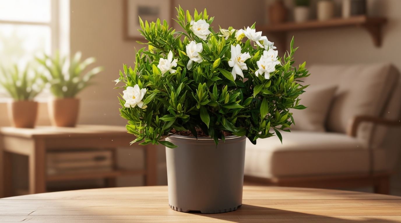 Shrub Frostproof Gardenia 2.5 Qt, White Blooms