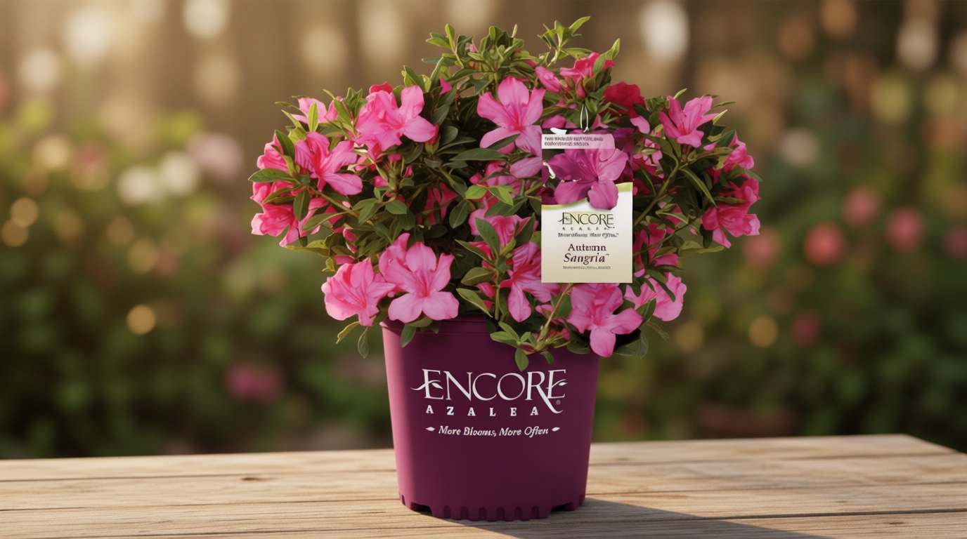 Encore Azalea 1 Gal. Autumn Sangria Azalea Shrub