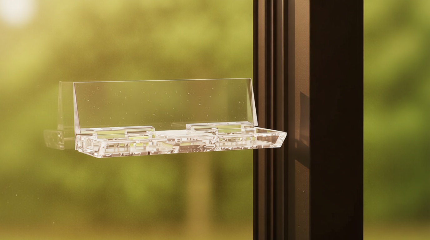 2-Pack Sliding Door Lock for Sliding Glass Doors & Windows - Security Child Proof Sliding Glass Door Lock