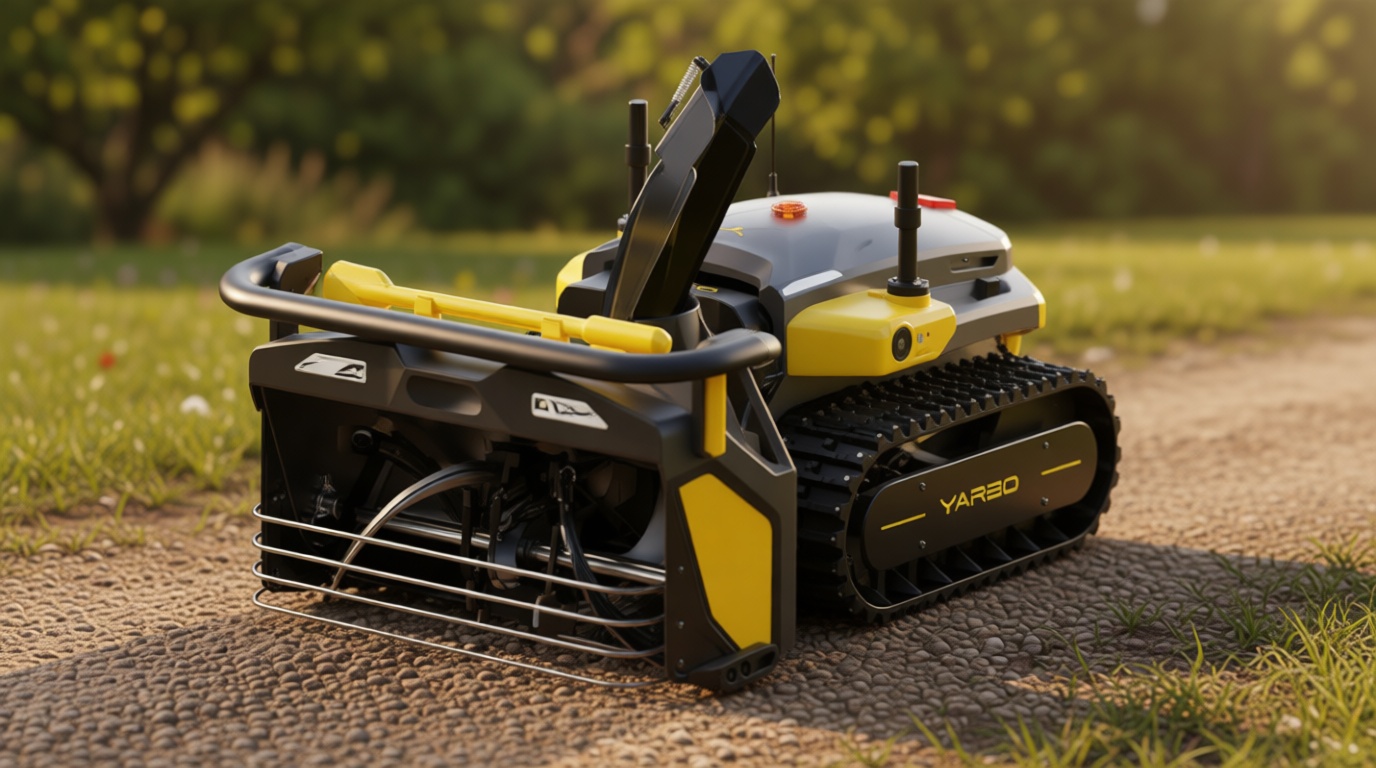 YARBO Snow Blower Robot, 24/7 Autonomous 2-Stage Robotic Snowblower Cordless with Modular Design, 6-40ft Throwing Distance, 12" Cleaning Height, Auto-Mapping, AI Vision & RTK GPS for Navigation