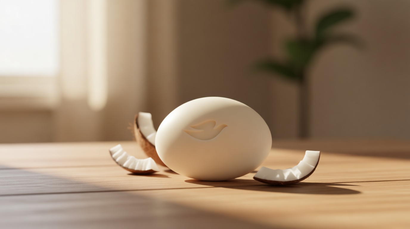 Dove Beauty Bar Soap Restoring Coconut & Cocoa Butter 6 Count for Restored Skin, Nourishes Skin 3.75 oz