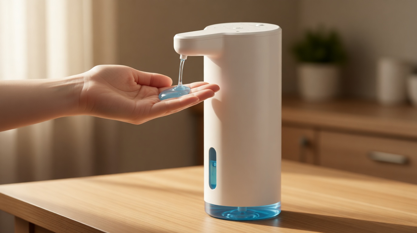 Seawah Automatic Soap Dispenser Touchless(Upgrade Auto & Manual Dual Modes), Quiet Design, IPX7, Adjustable Volume, Rechargeable, Thick & Thin Dish/Hand Soap Compatible for Bathroom & Kitchen