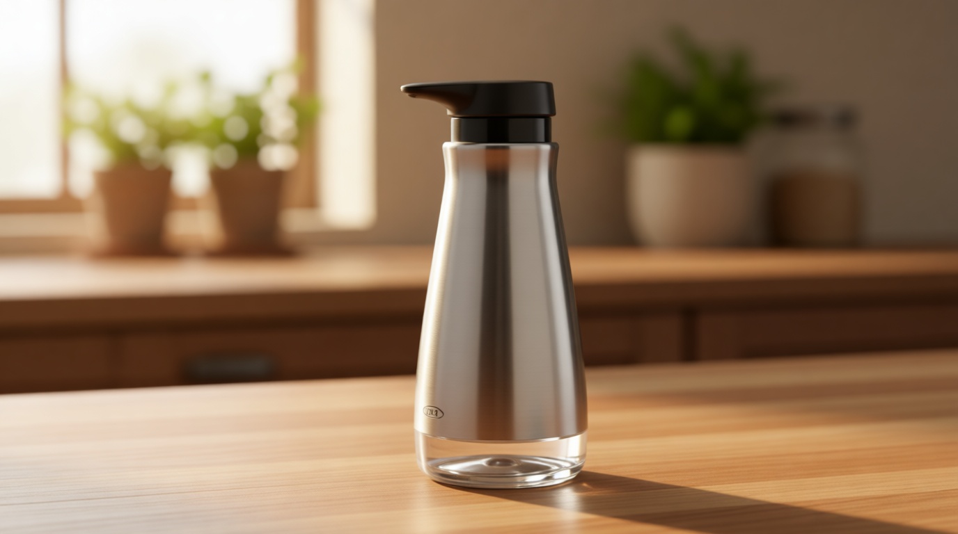 OXO Good Grips Stainless Steel Soap Dispenser, Kitchen and Bathroom Accessories