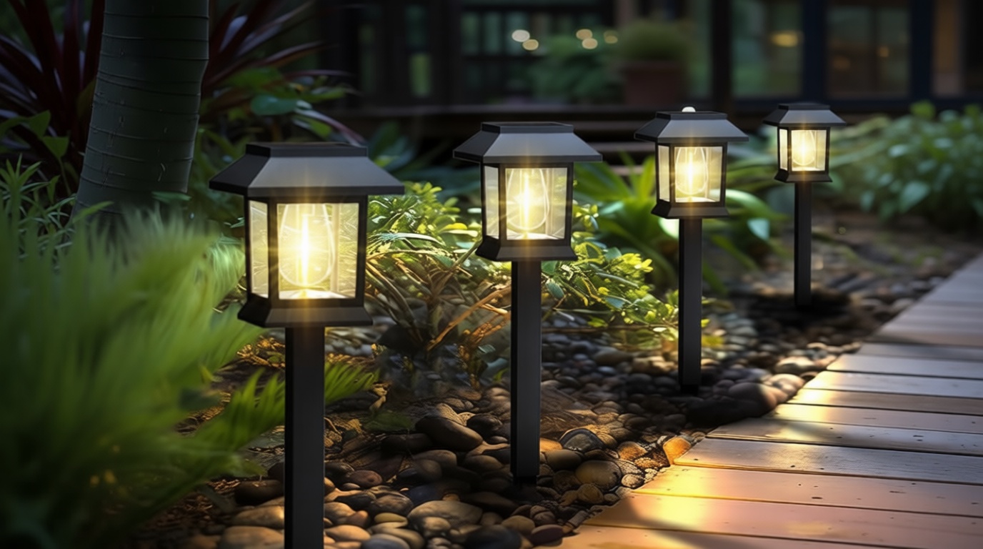 Greluna Solar Lights Outdoor,12 Pack 3000K Waterproof Auto On/Off Solar Pathway Lights for Your Garden, Landscape, Path, Yard, Patio, Driveway,Walkway Decor