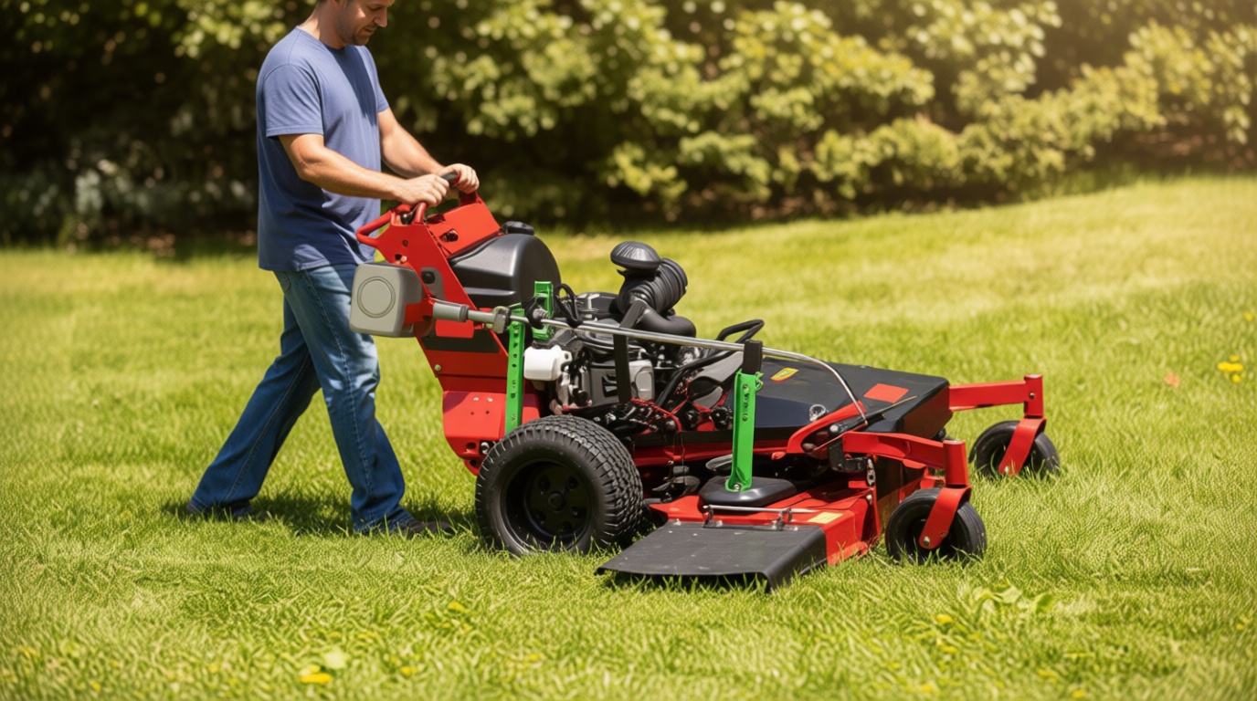 ELITEWILL Weedeater Rack for Zero Turn, Lawn Mower Trimmer Rack for Walk-Behind, Stand-On, and ZTR Mowers Zero Turn Weed Eater Mount Holder for Transport