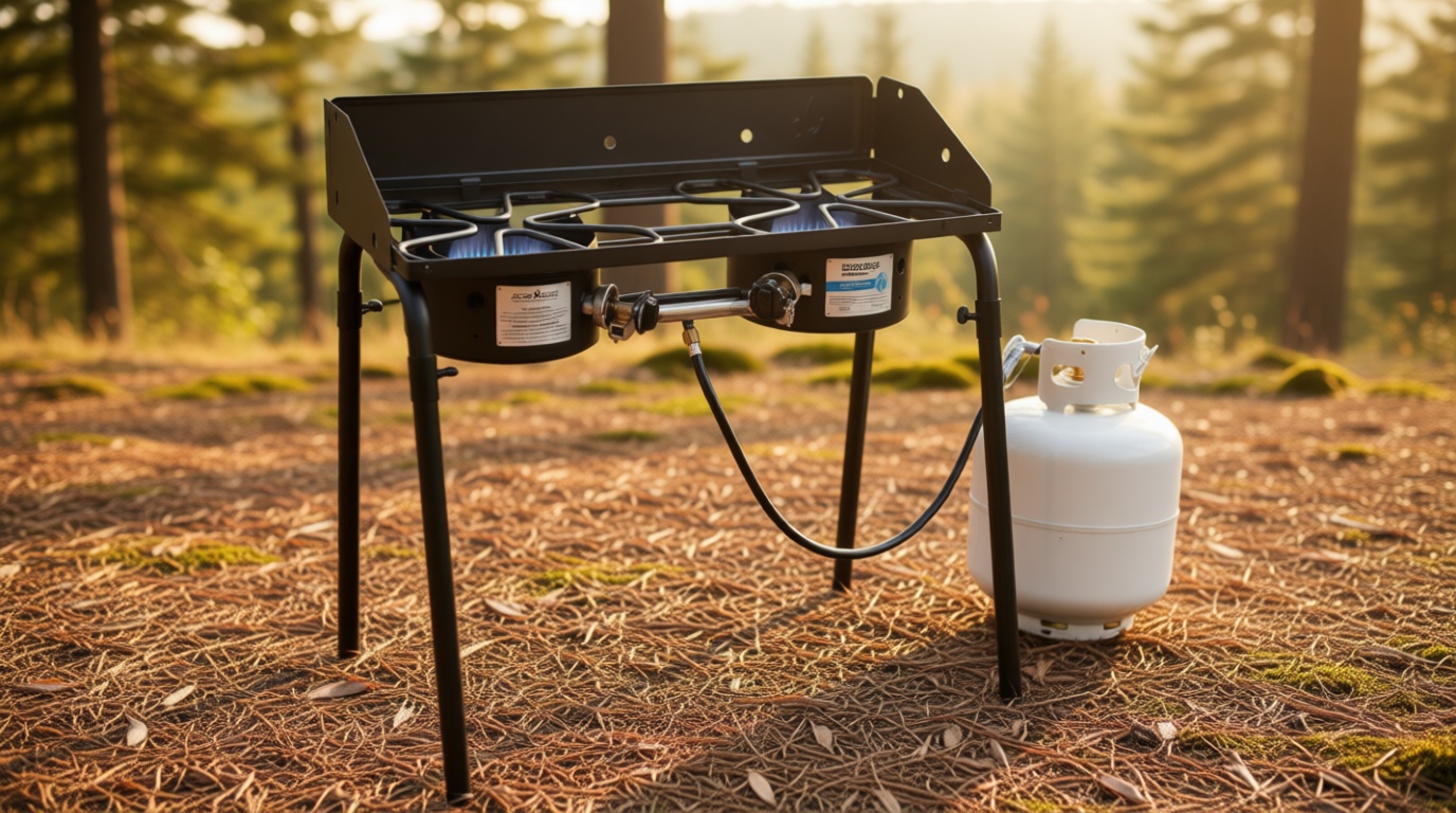 Camp Chef EX60LW Explorer 2 Burner Outdoor Camping Modular Cooking Stove