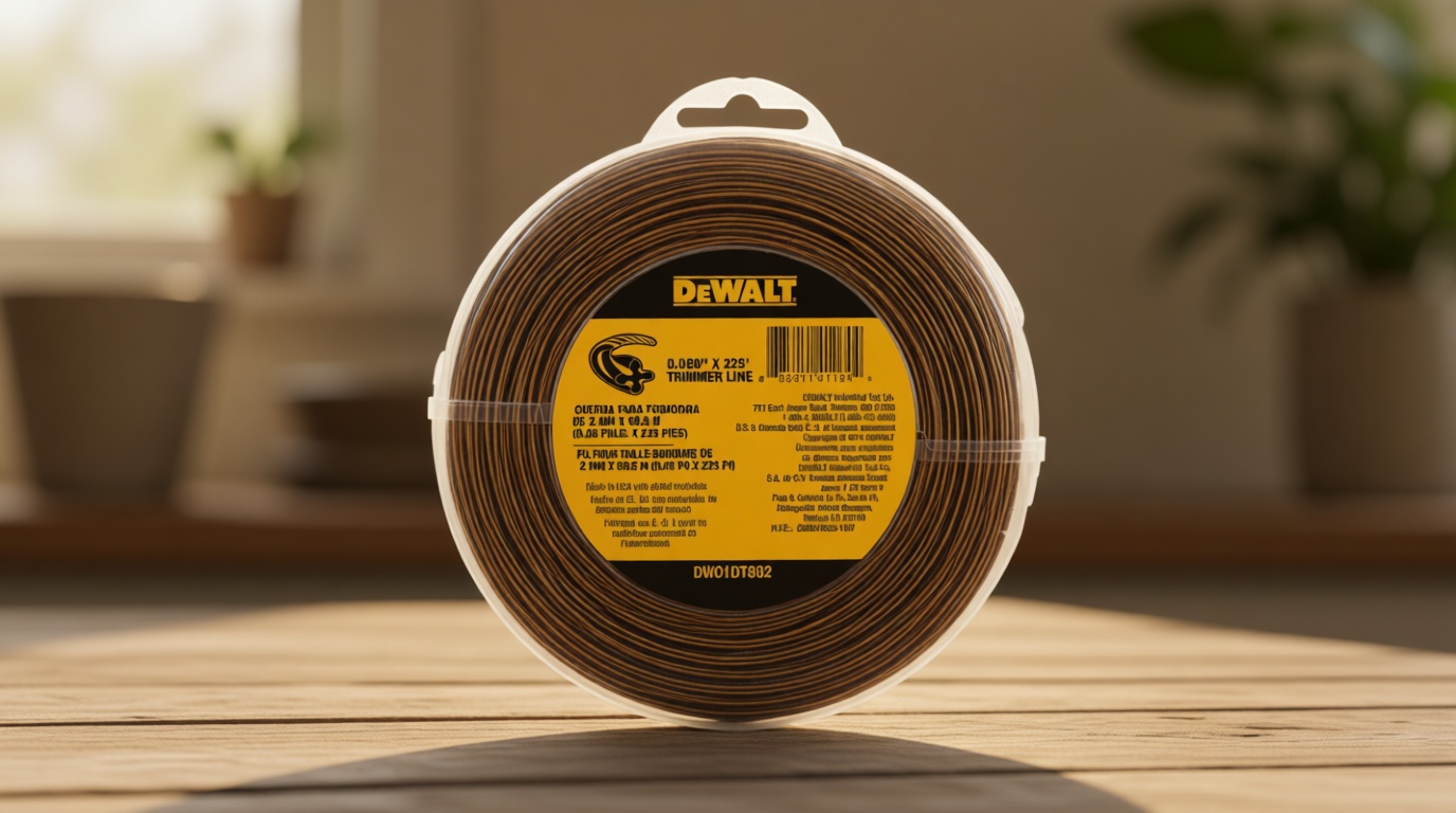 DEWALT Trimmer Line, 225-Foot by 0.080-Inch (DWO1DT802)