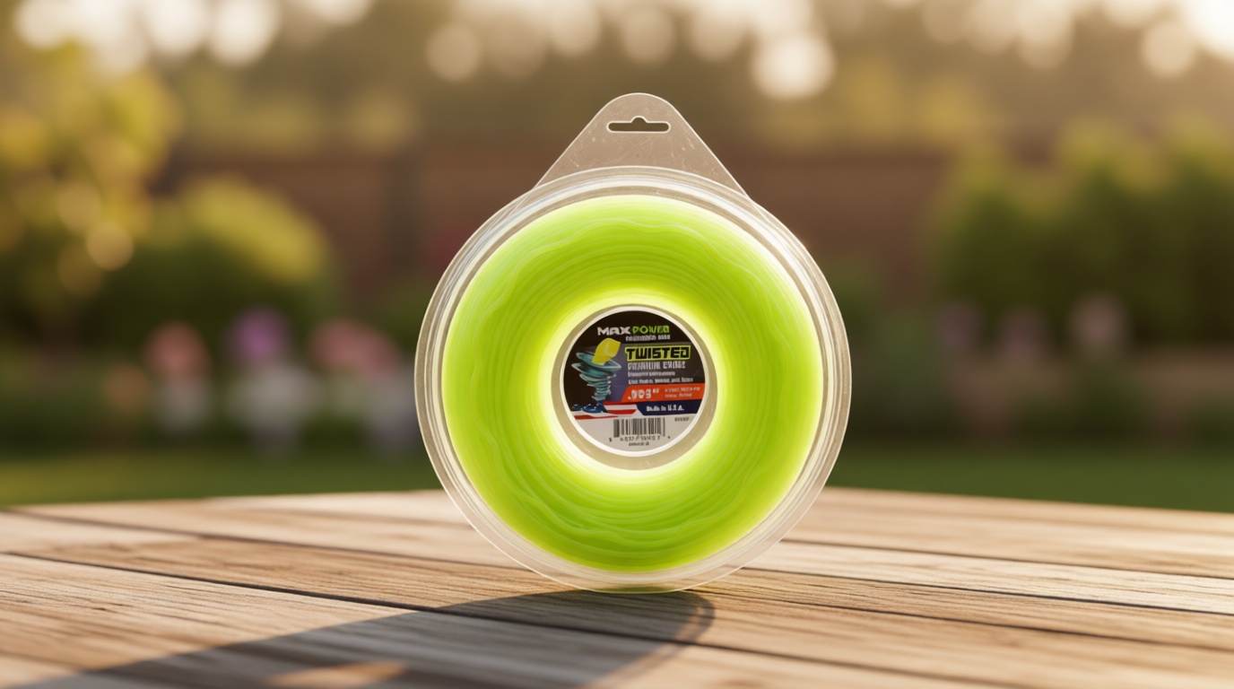 MaxPower 338814 0.095-Inch Premium Twisted Trimmer Line, 200-Foot Length