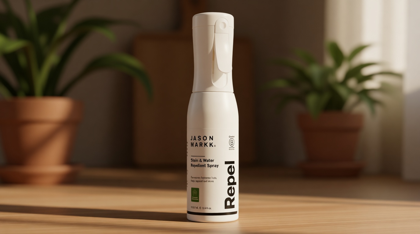 Jason Markk Shoe & Sneaker Protector Repel Spray, Water & Stain Repellent for Shoe and Sneaker Care, Non-Aerosol Footwear Protector Spray, Safe for Leather, Suede, Nubuck, Cotton, Knits, 5.4oz